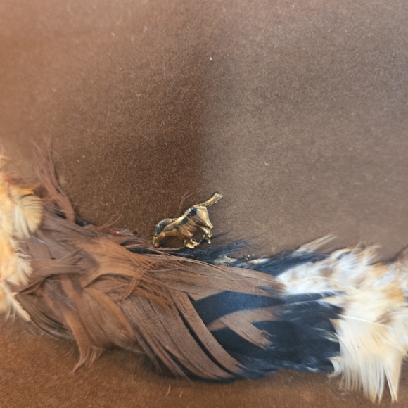 VTG 70s Resistol Round Up Collection Self Conforming Mens Cowboy Hat Size 7 1/2 - Picture 5 of 15